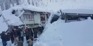 snowfall in Jammu