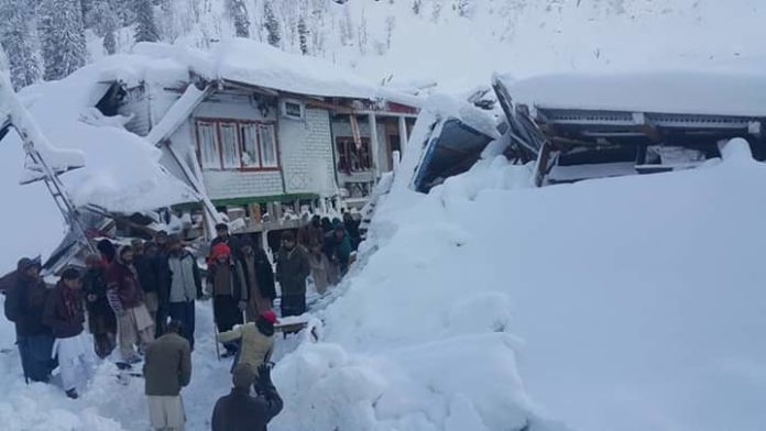 snowfall in Jammu