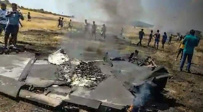 Navy plane crashes in Goa 1 Navy plane