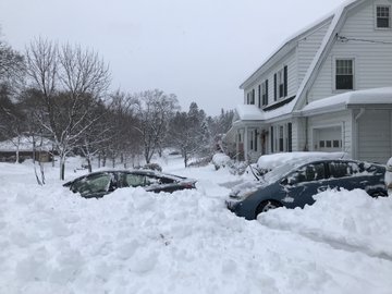 Turkey snowfall