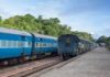 Corona panic Four trains canceled in Kerala