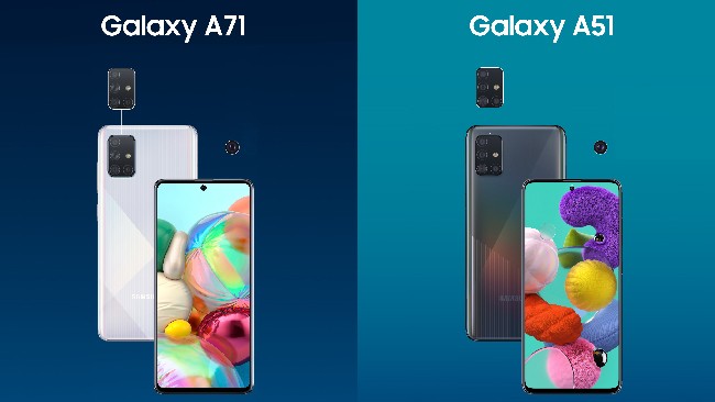 Galaxy A51 and Galaxy A71