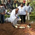 Meghana Raj Husband Chiranjeevi Sarja Funeral Photos 018