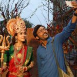 nayanthara new movie Mookuthi Amman stills