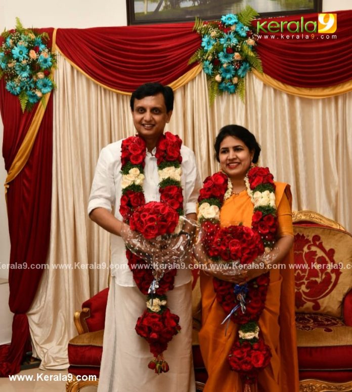 pinarayi vijayan daughter marriage photos 001