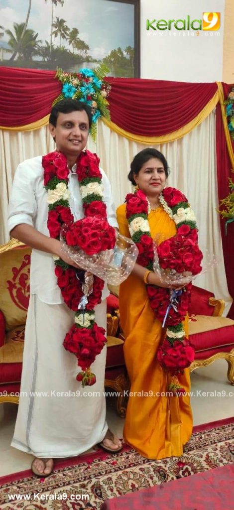 pinarayi vijayan daughter marriage photos