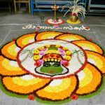 latest onam pookalam designs photos 2017