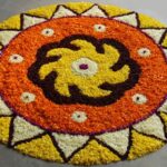 onam pookalam design pictures