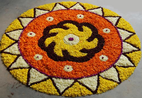 onam pookalam design pictures