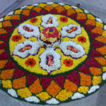 onam pookalam design with theme 2018