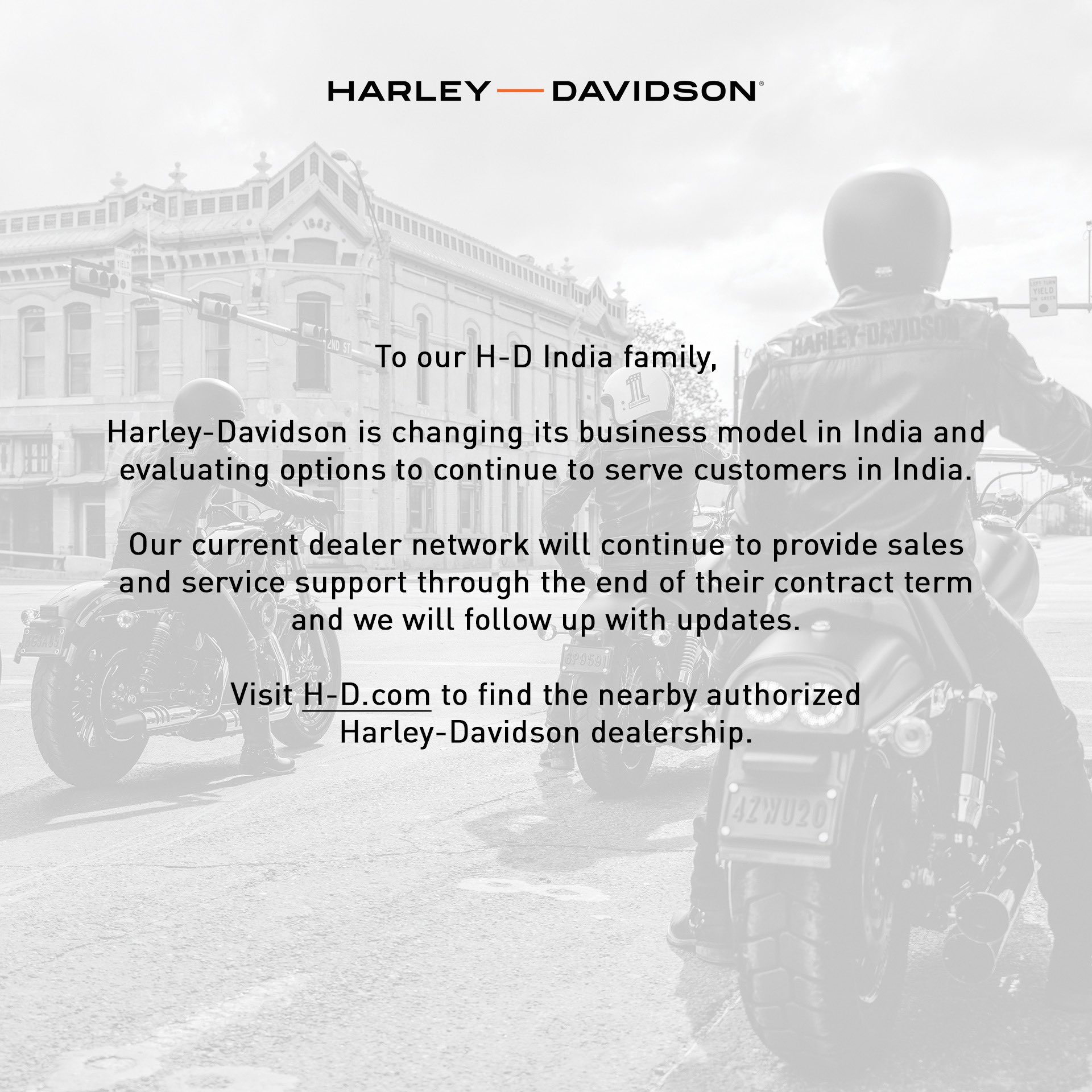 harley davidson franchise india