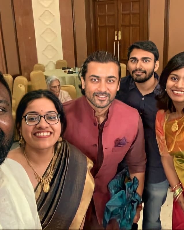 Actor Suriya at Sudha Kongara Daughter Wedding Photos 005 - Kerala9.com