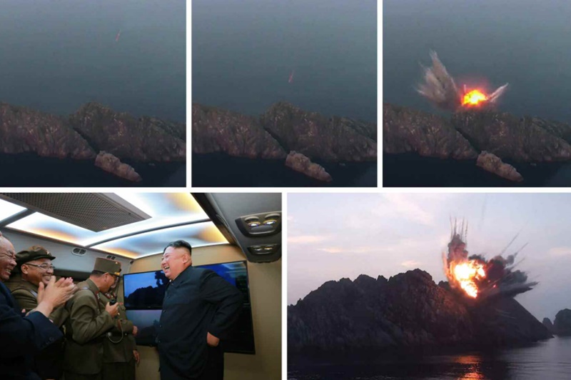North Korea tests missile - Kerala9.com