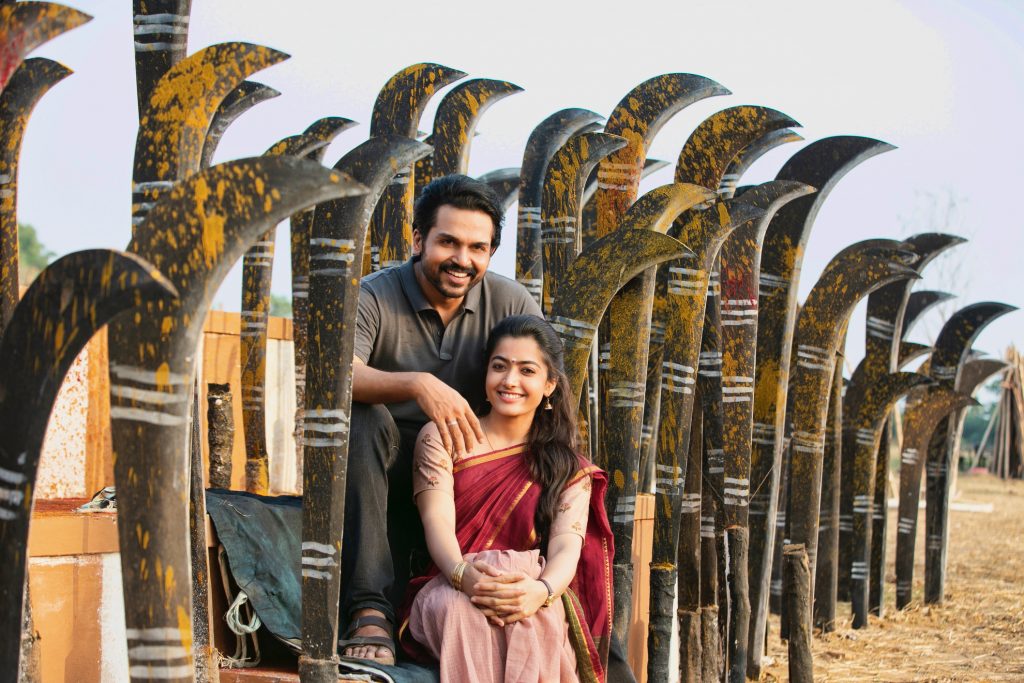 Rashmika Mandanna in sultan tamil movie stills 002