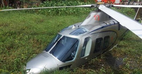MA Yousafali helicopter crashes in Kochi