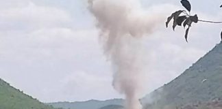 quarry blast