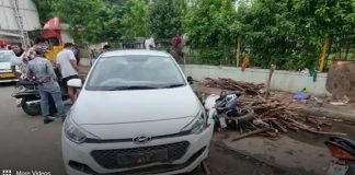 I20 car rammed