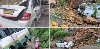 Heavy rains in Himachal Pradesh and Jammu