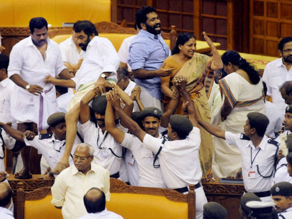 assembly ruckus case kerala