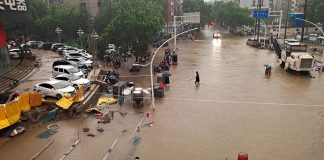 floods in central China