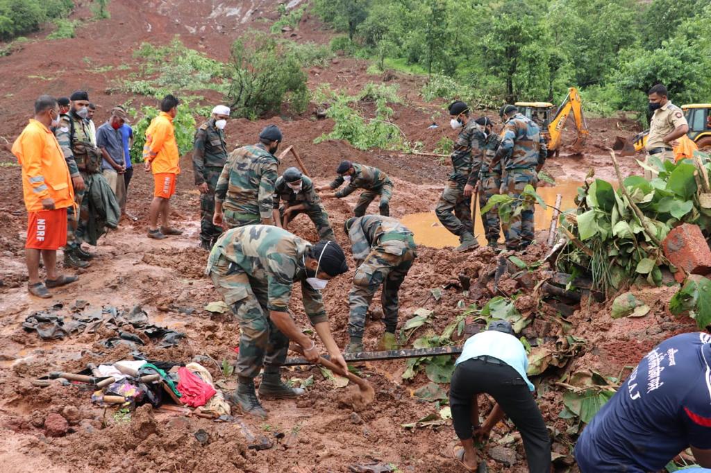 landslides in Maharashtra