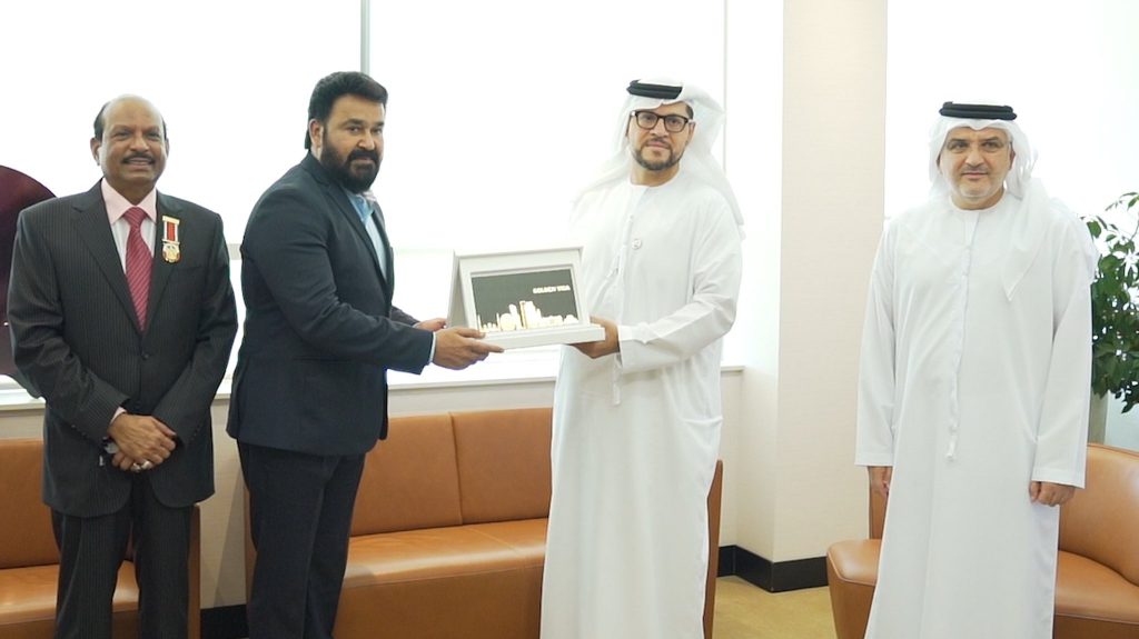 Mohanlal Receives Golden Visa for UAE photos 001