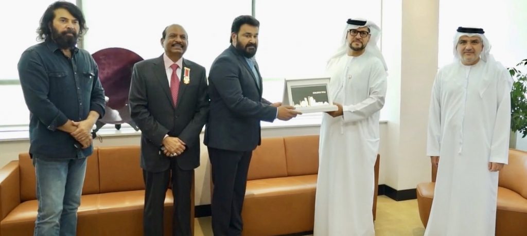 Mohanlal Receives Golden Visa for UAE photos 003