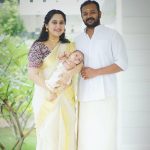 miya george celebrate onam with family photos