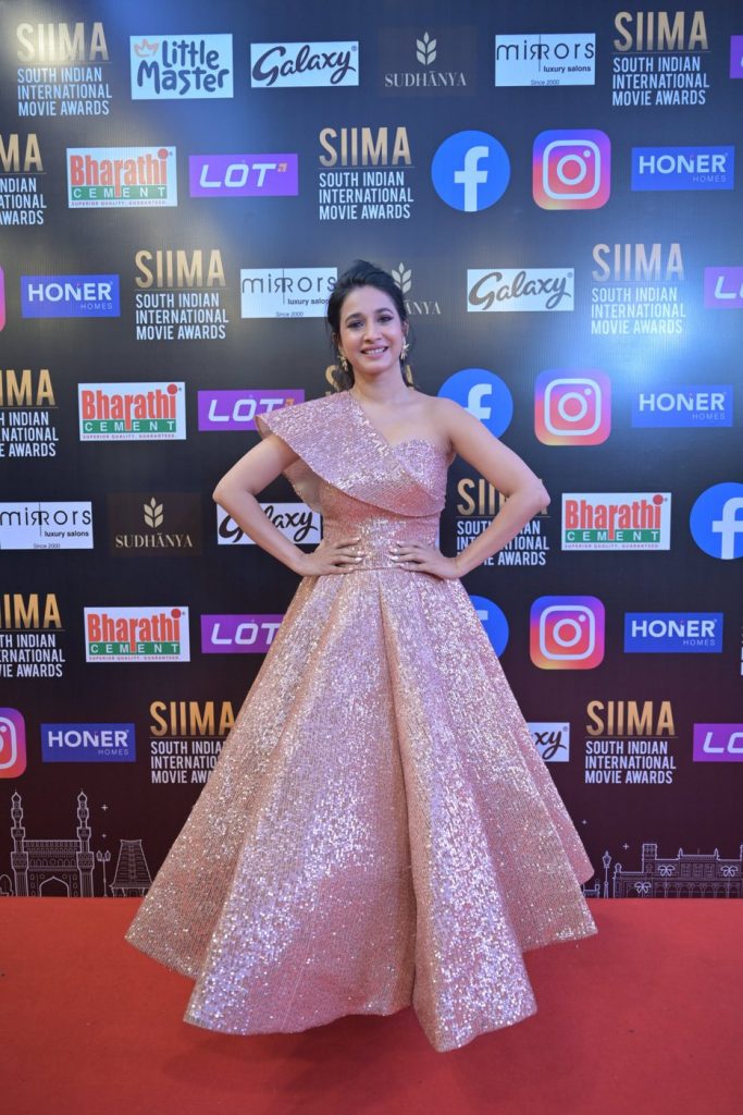 Sree leela at SIIMA 2021 photos 12