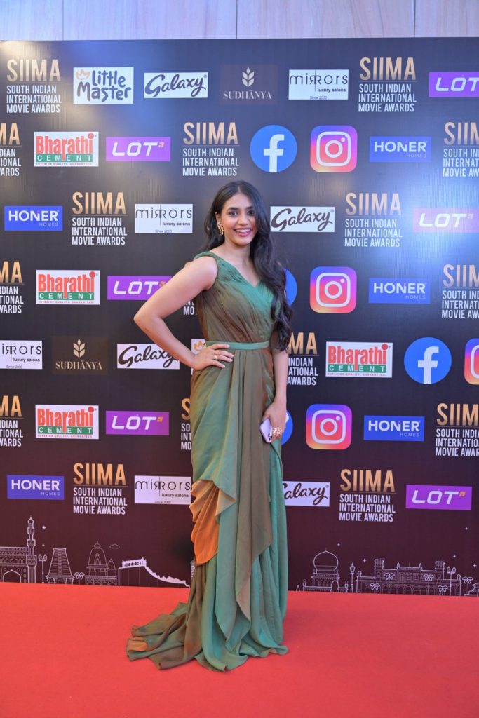 Sree leela at SIIMA 2021 photos 13