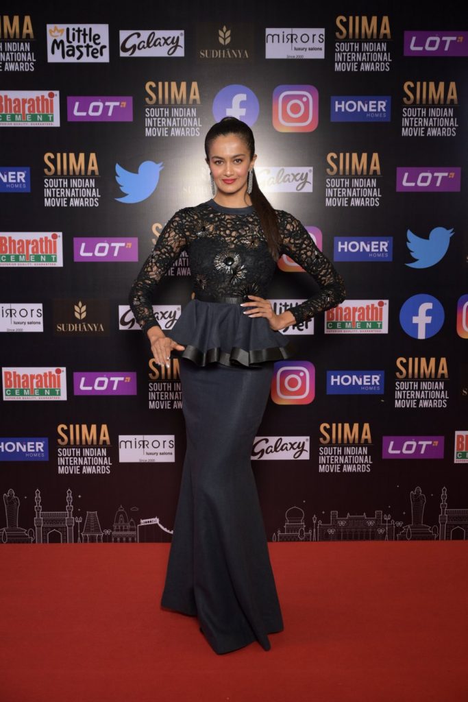 Sree leela at SIIMA 2021 photos 14