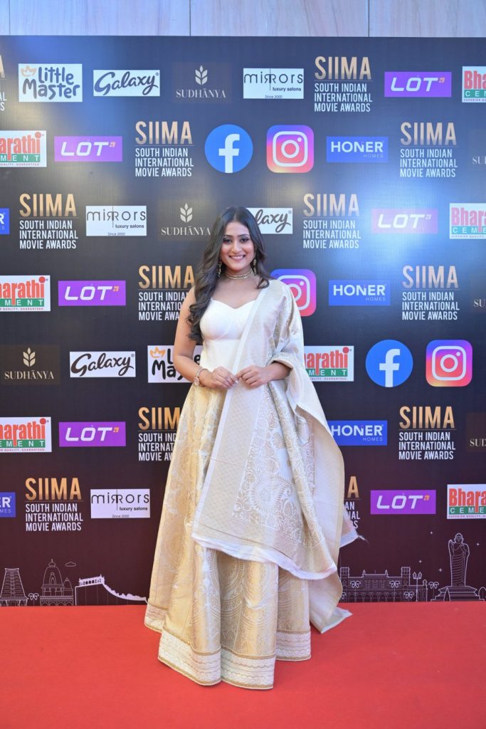 Sree leela at SIIMA 2021 photos 3