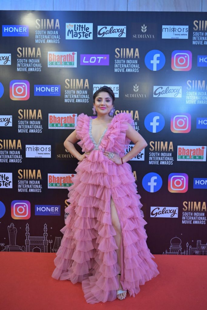 Sree leela at SIIMA 2021 photos 9
