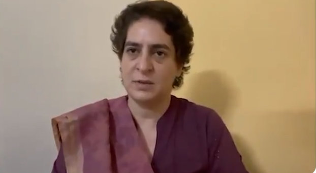 Priyanka Gandhi arrested