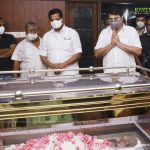 mammootty at nedumudi venu funeral photos