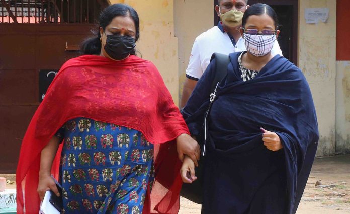 Swapna Suresh released from jail 1