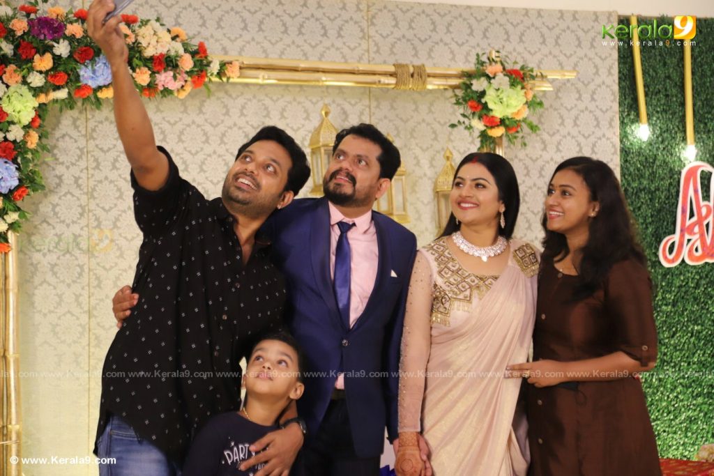 Apsara Serial Actress Wedding Reception Photos 002