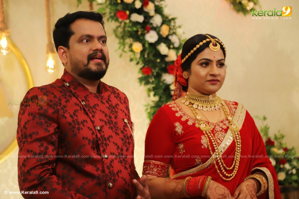 Apsara Serial Actress Wedding Reception Photos 008