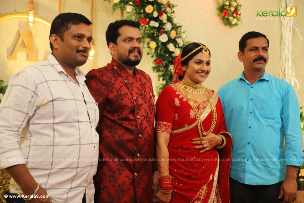 Apsara Serial Actress Wedding Reception Photos 009