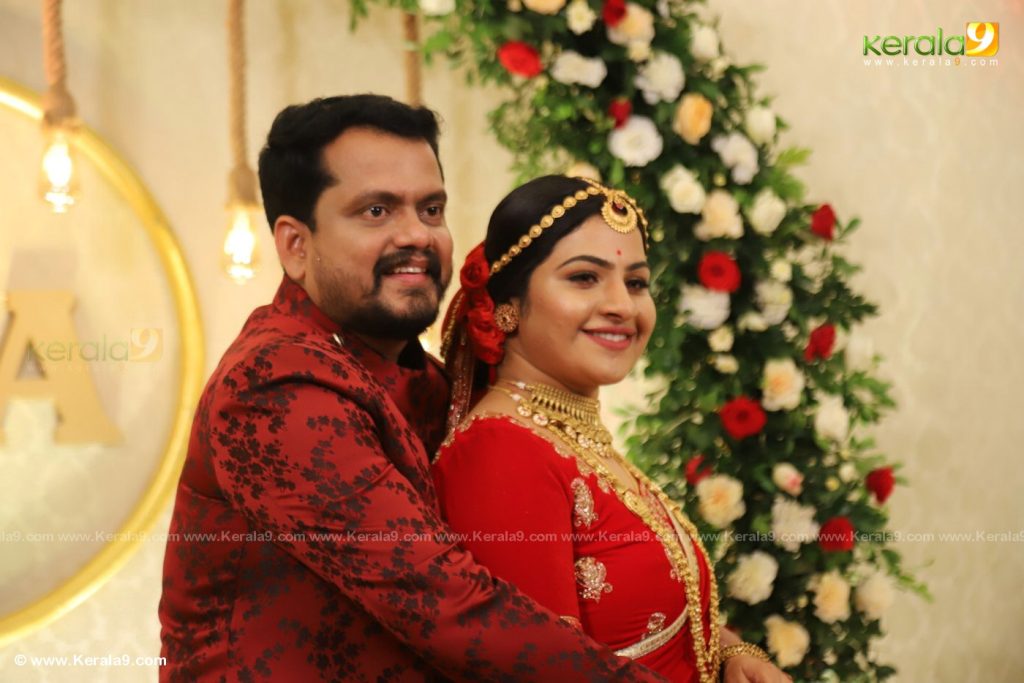 Apsara Serial Actress Wedding Reception Photos 011