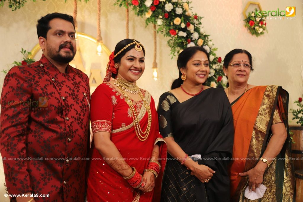 Apsara Serial Actress Wedding Reception Photos 013