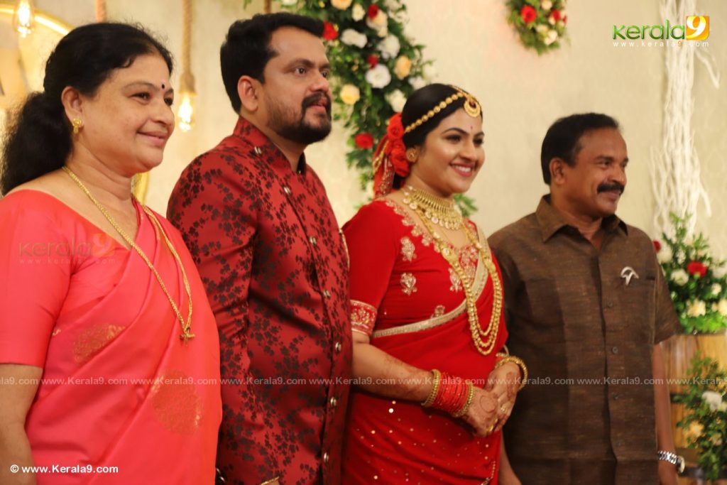 Apsara Serial Actress Wedding Reception Photos 016