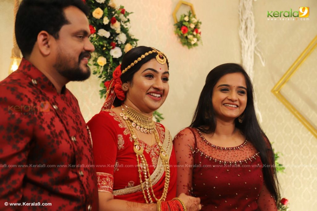 Apsara Serial Actress Wedding Reception Photos 017