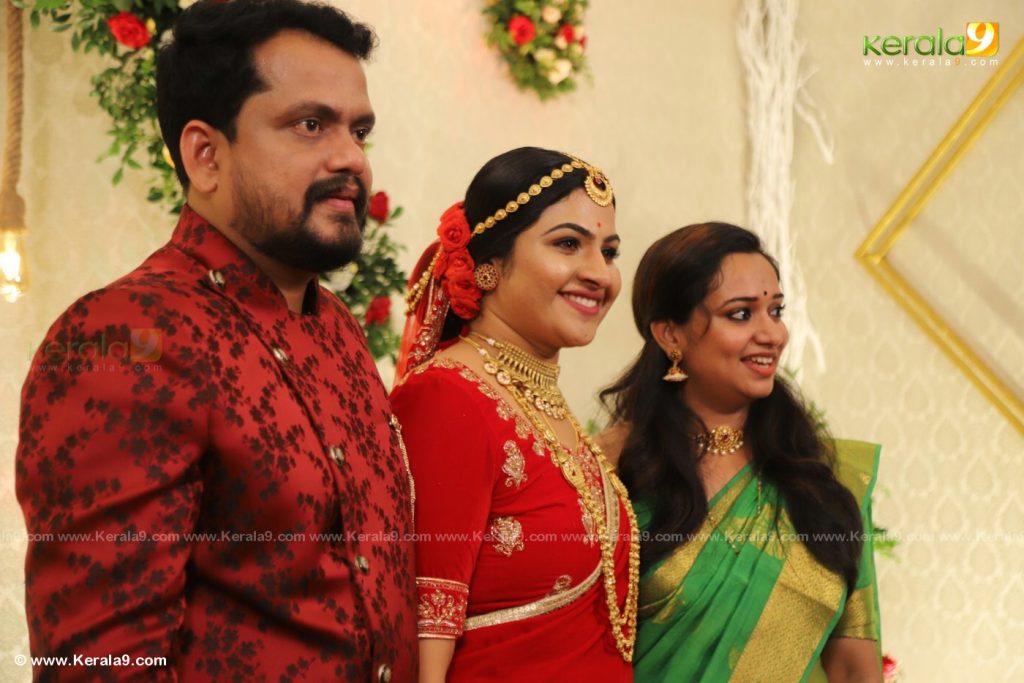 Apsara Serial Actress Wedding Reception Photos 018