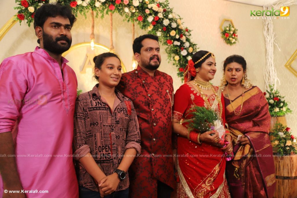 Apsara Serial Actress Wedding Reception Photos 019