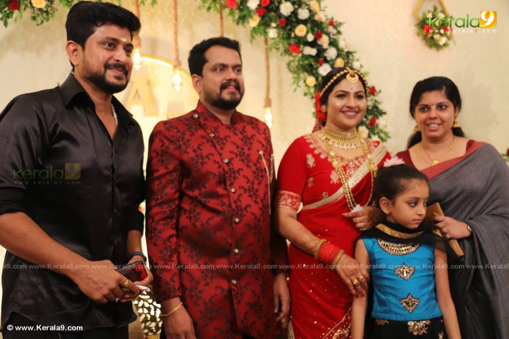 Apsara Serial Actress Wedding Reception Photos 020