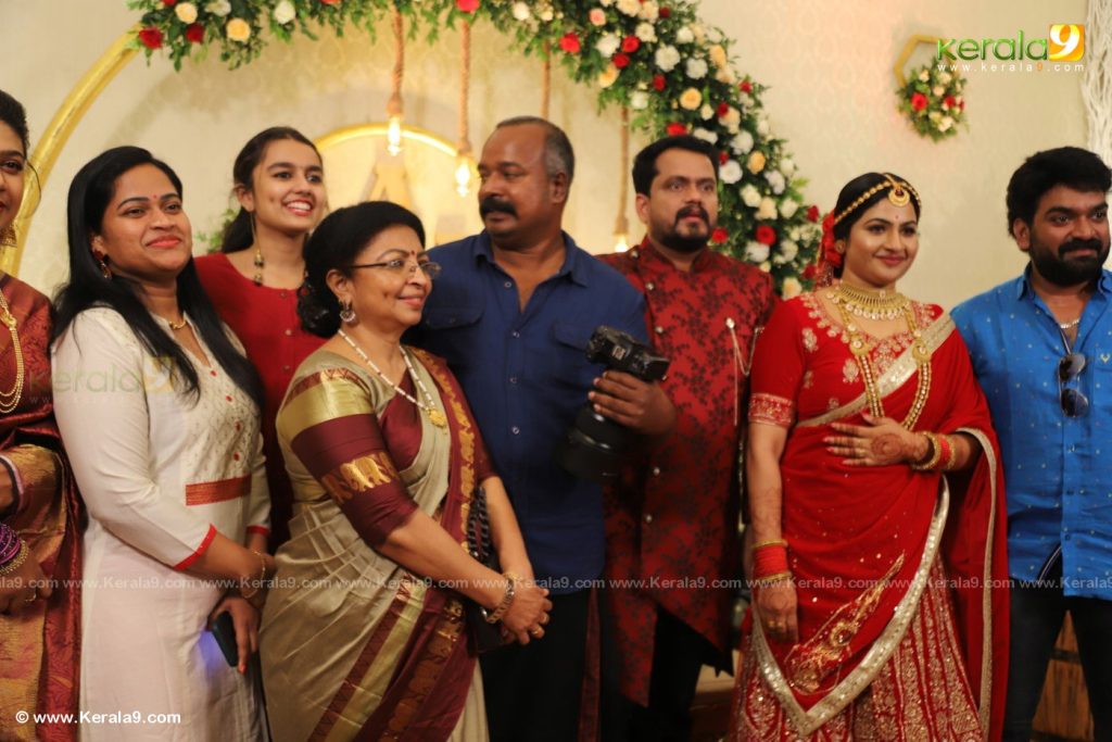 Apsara Serial Actress Wedding Reception Photos 024