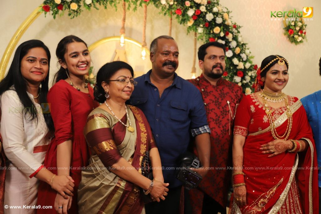 Apsara Serial Actress Wedding Reception Photos 025