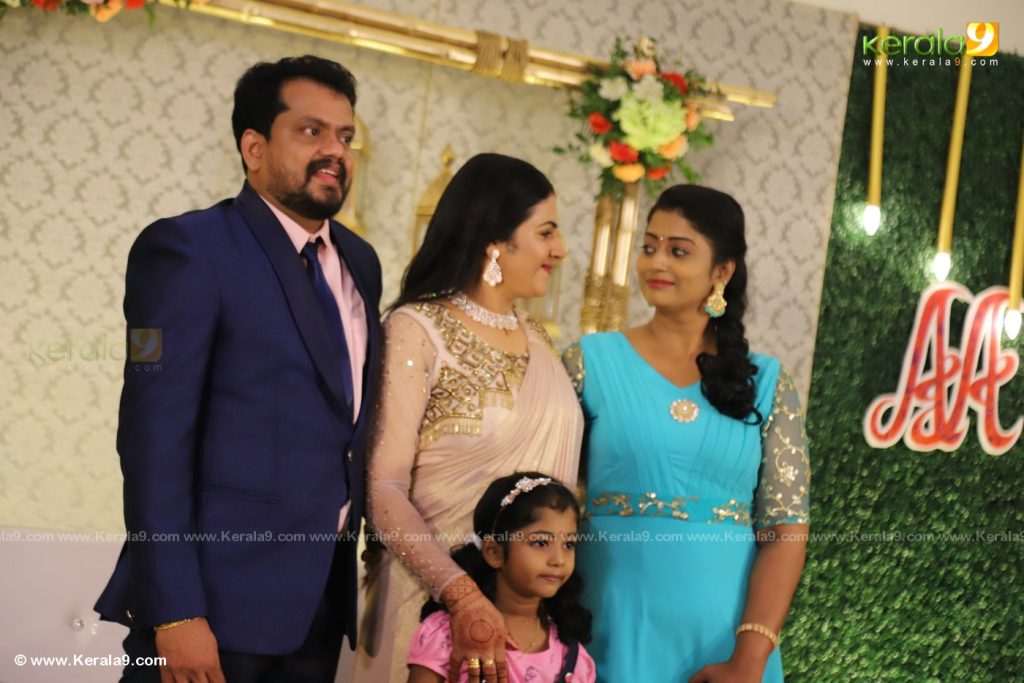 Apsara Serial Actress Wedding Reception Photos