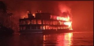 Bangladesh ship fire